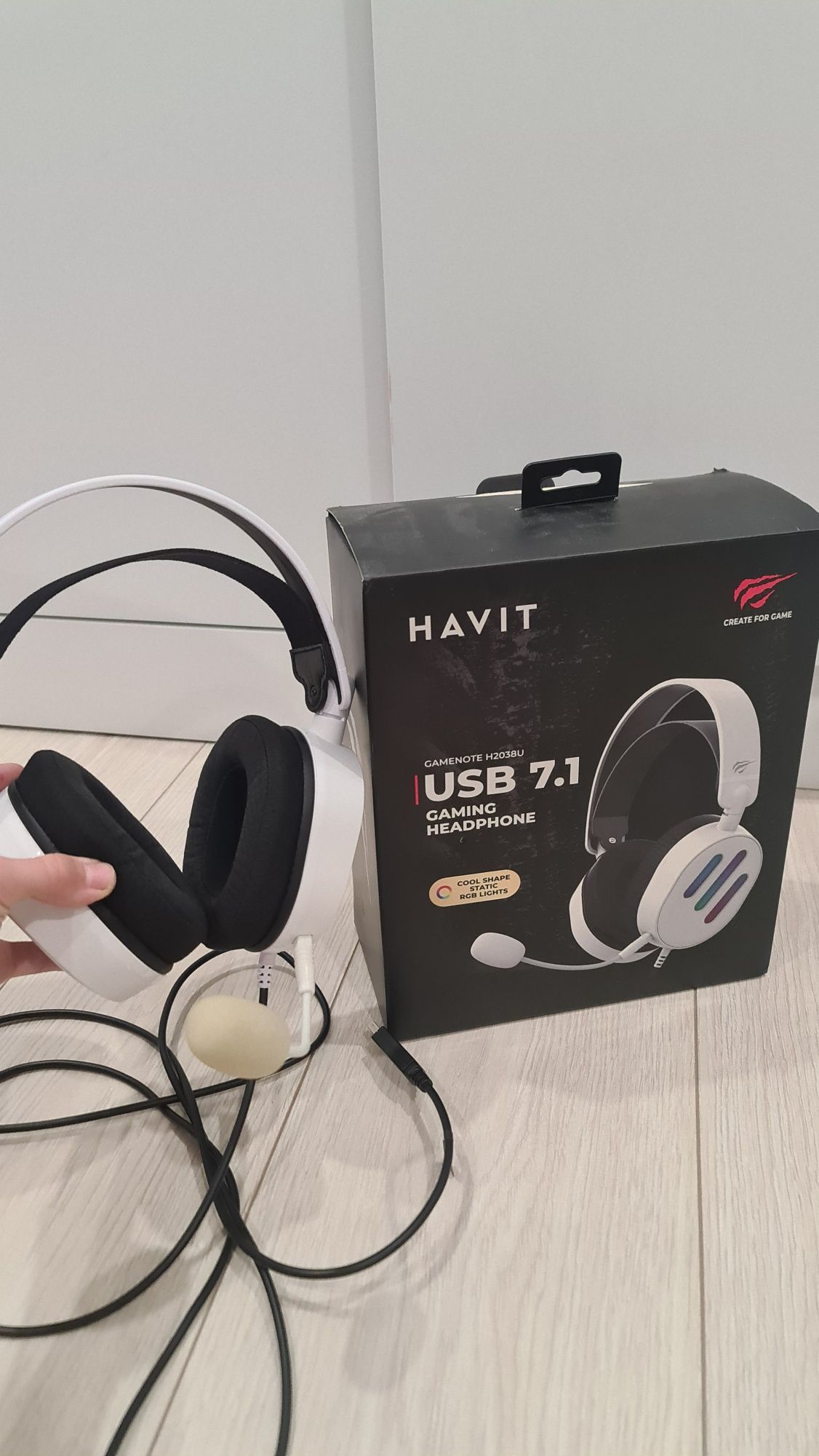 Наушники Havit белые