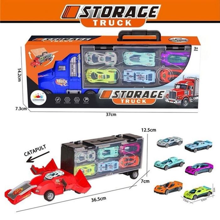 Камион с колички