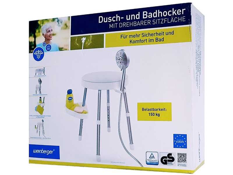 НОВИ! Стол за баня регулируем въртящ 150кг Weinberger Germany