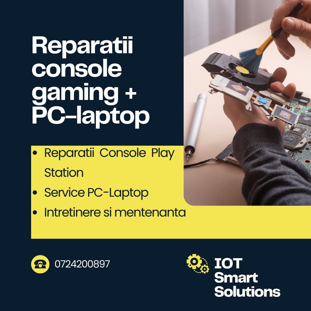 Reparatii console gaming PlayStation/Nintendo/Xbox