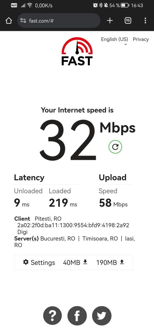 Router Repetitor semnal wifi 2,4 GHz și 5 GHz 750 MB/s