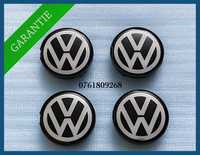 Set 4 capace 63mm 7D0601165 jante aliaj VW Golf Jetta Passat Tiguan