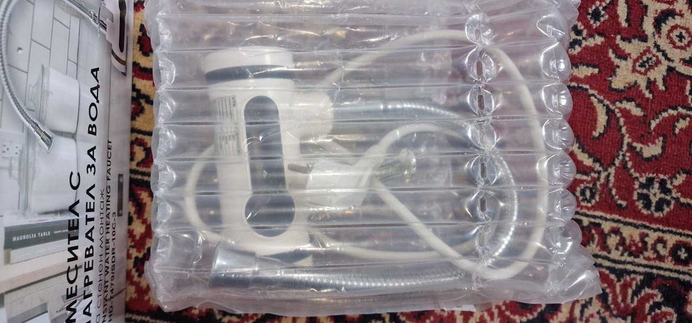 Смесител с нагревател за хоризонтален монтаж, модел KTN HD7479.