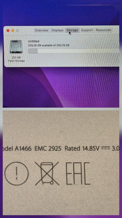 vand laptop Apple MacBook Air 13 2015..i5..Ssd 256 Gb.