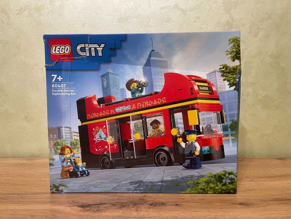 Lego City: Двухэтажный экскурсионный автобус (60407)