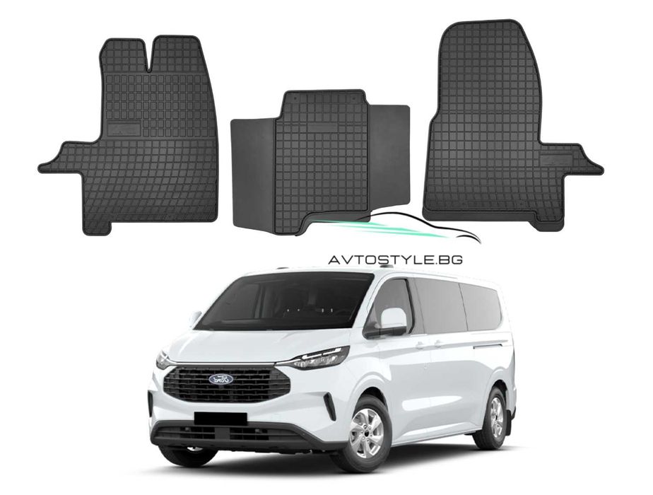 Гумени стелки за Ford Tourneo Custom 2012-2023 г., Frogum - El Toro