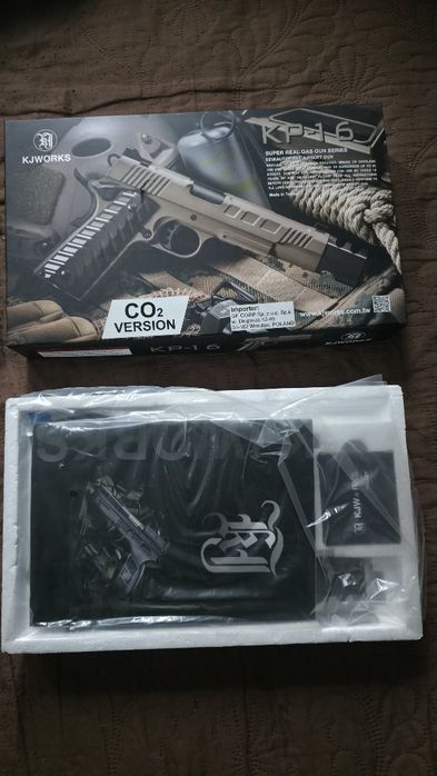 Airsoft KJW KP-16 Full Metal CO2 пистолет