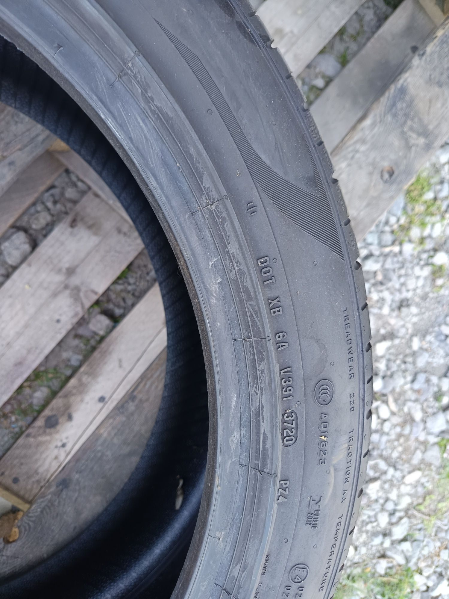 255 45 R 20 101Y PIRELLI P ZERO Дот 3720