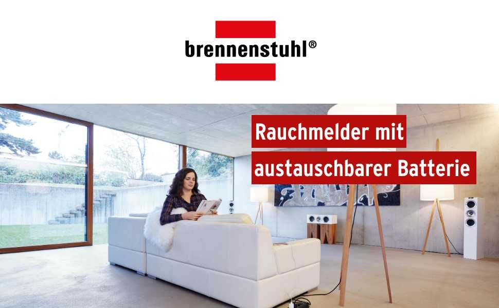 Датчик дыма Brennenstuhl (Германия)