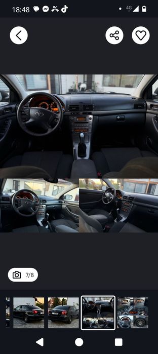 Toyota avensis 2.2