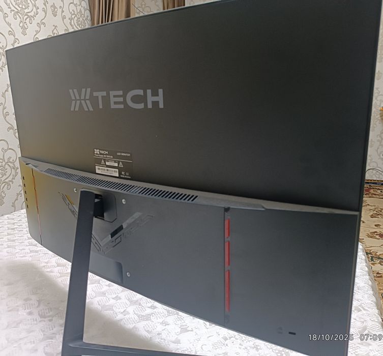 Xtech 27 monitor, yangi, ovalniy dizayn
