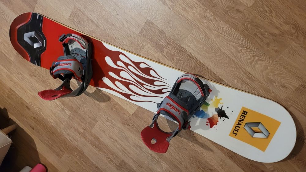 Placa snowboard Olimpic 166 wide cu legături Wedze