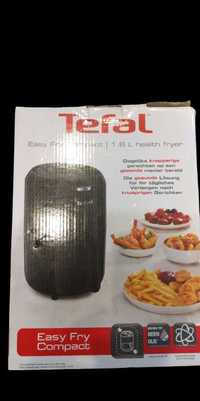 Friteuza TEFAL Easy Fry Compact EY101815,  tehnologie Air Pulse, negru