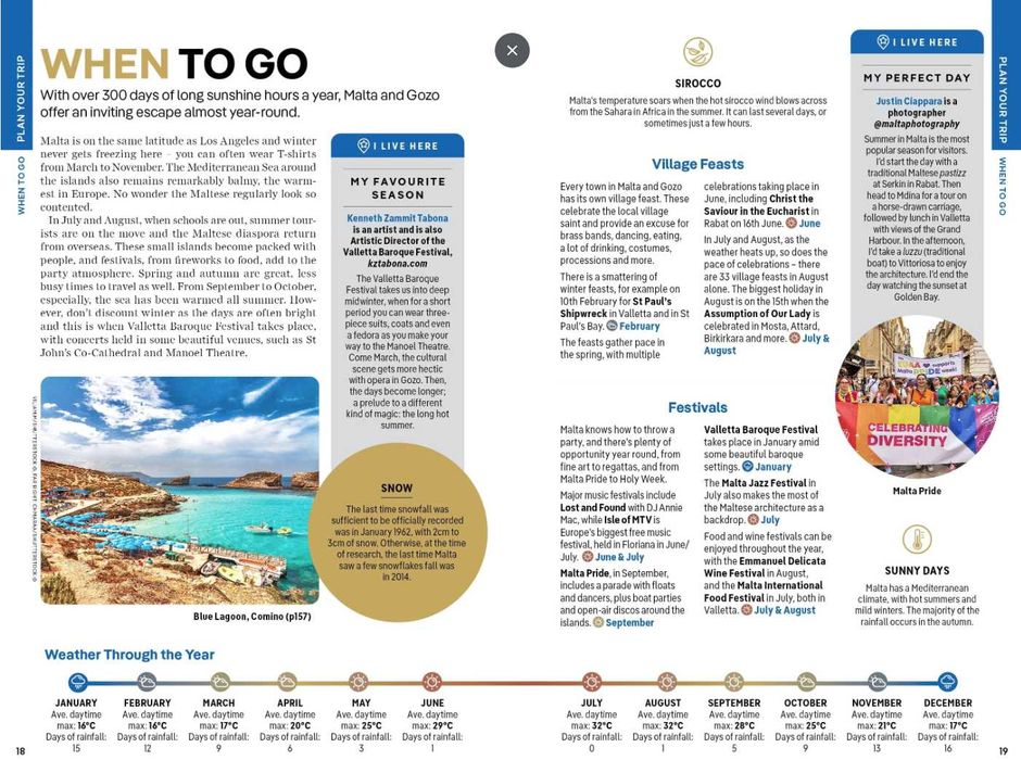Lonely planet - Malta & Gozo editia 9, Iulie 2023, ghid calatorie
