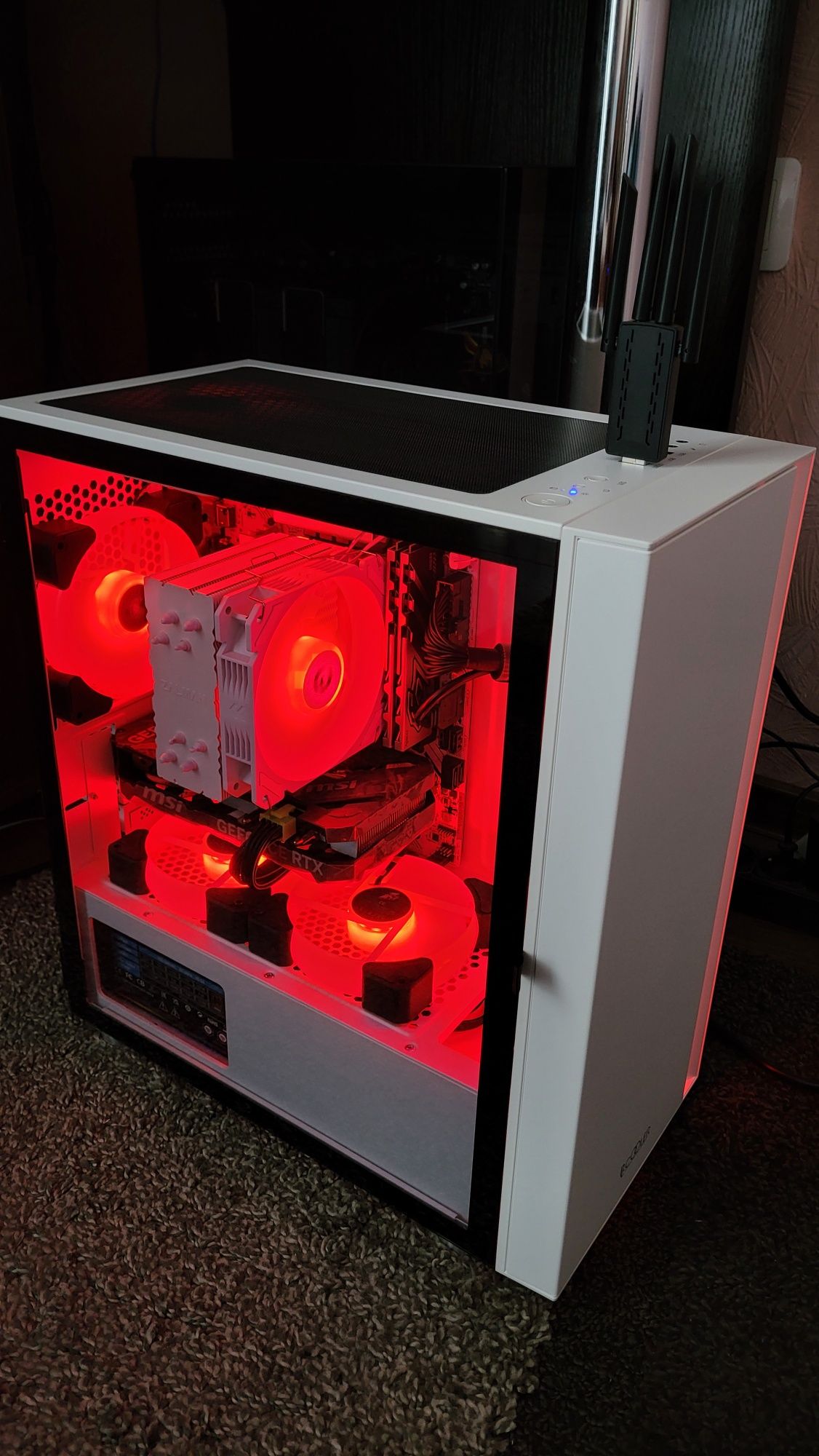 Белый системный блок игровой пк Core i5 13400 RTX 4060 ddr5