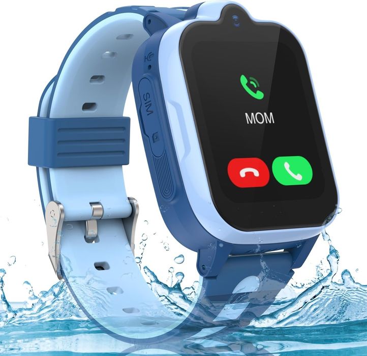 Детски 4G смарт часовник с GPS проследяване, обаждания, SOS бутон