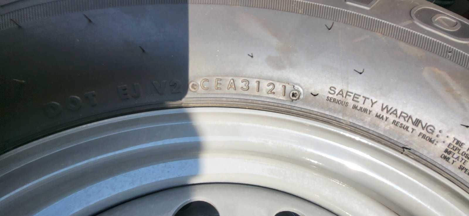 Джанти с гуми BRIDGESTONE R16 5X150
