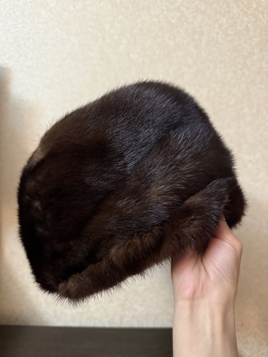 Шапка норковая женская