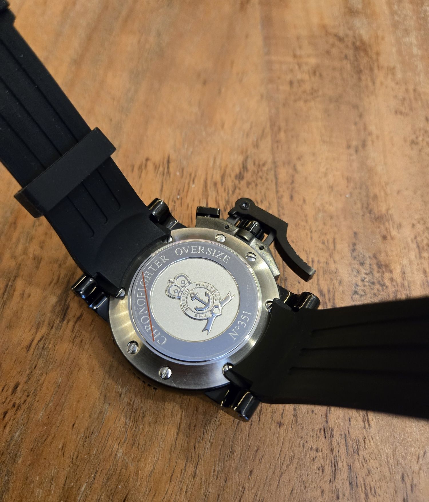 Graham black chrono
