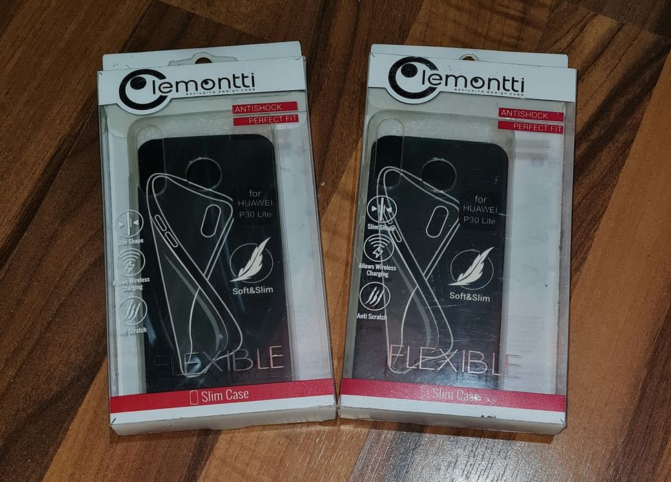 Husa silicon originala Lemontti Flexible Slim Case Huawei P30 Lite