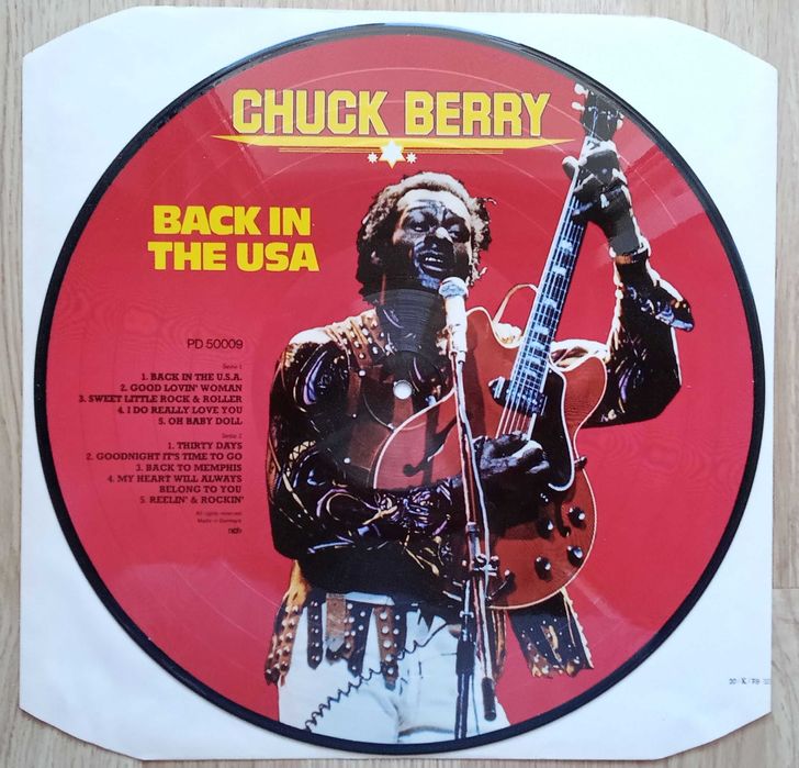 vinil Chuck Berry – Back In The USA picture disc