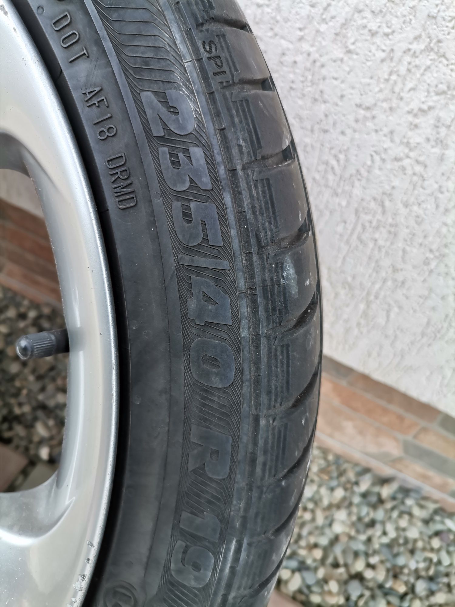 Jante Aliaj 5x105 Opel Astra J r19 cu anvelope 235/40r19