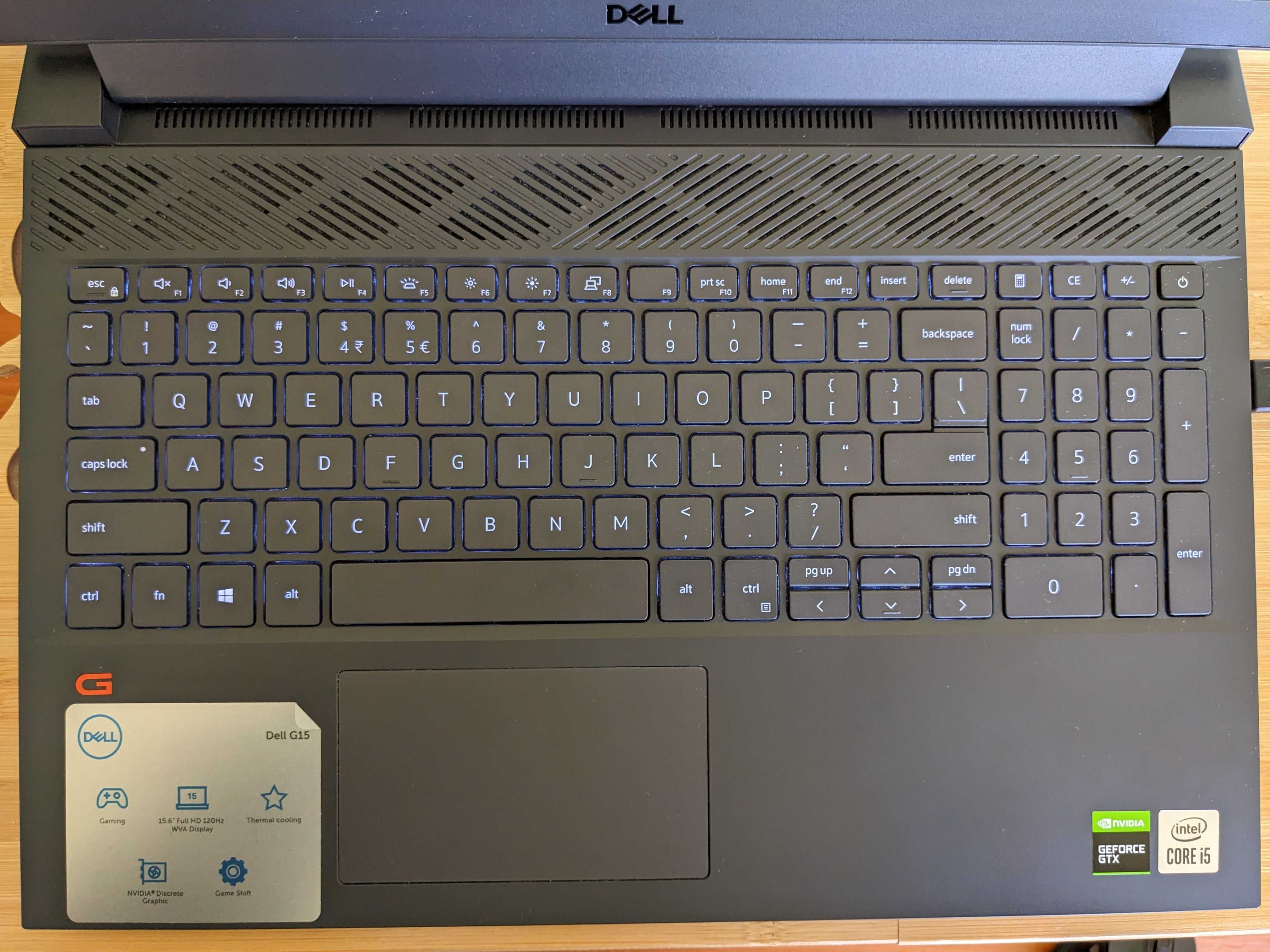 Laptop gaming Dell Inspiron G15 5510