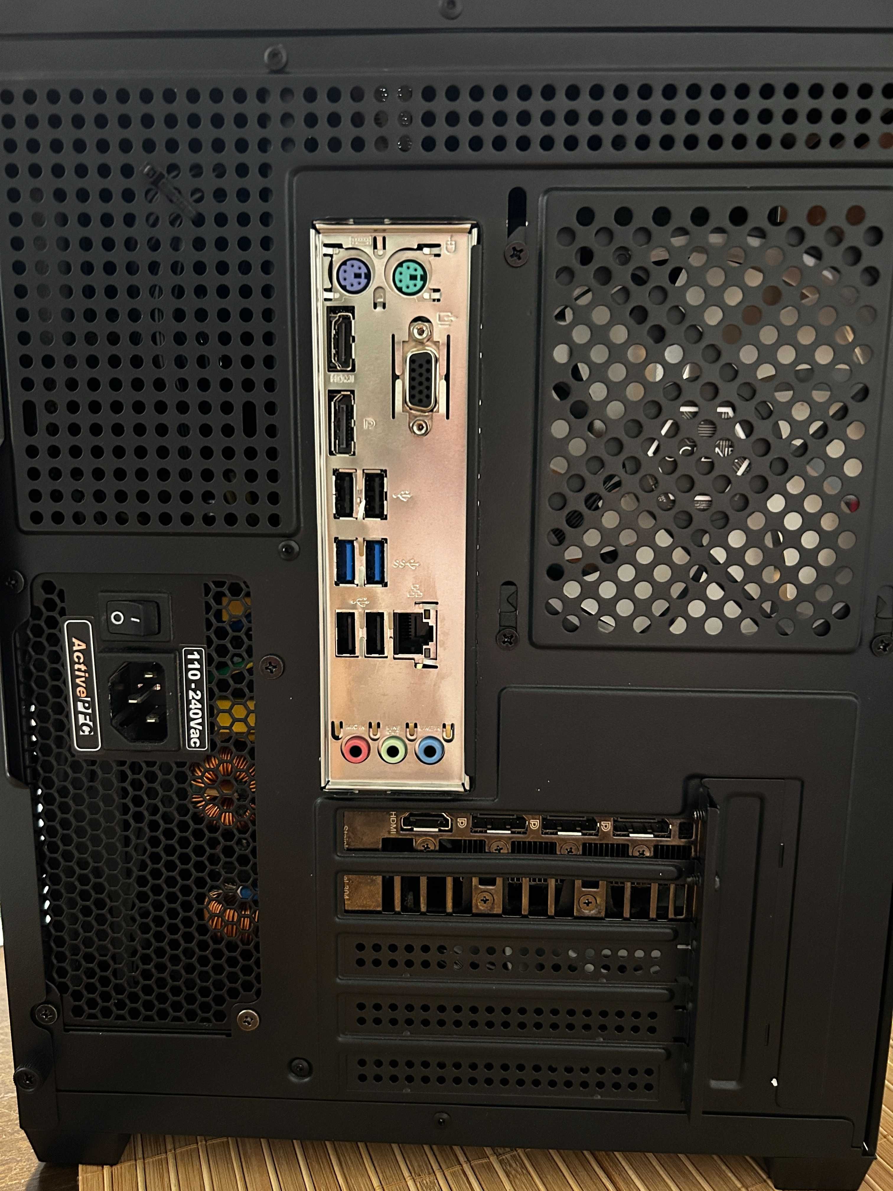 Геймърски i7 11700K/RТX 4060Ti 16Gb/32Gb рам/Nvme+SSD 2tb/Asus Top RGB