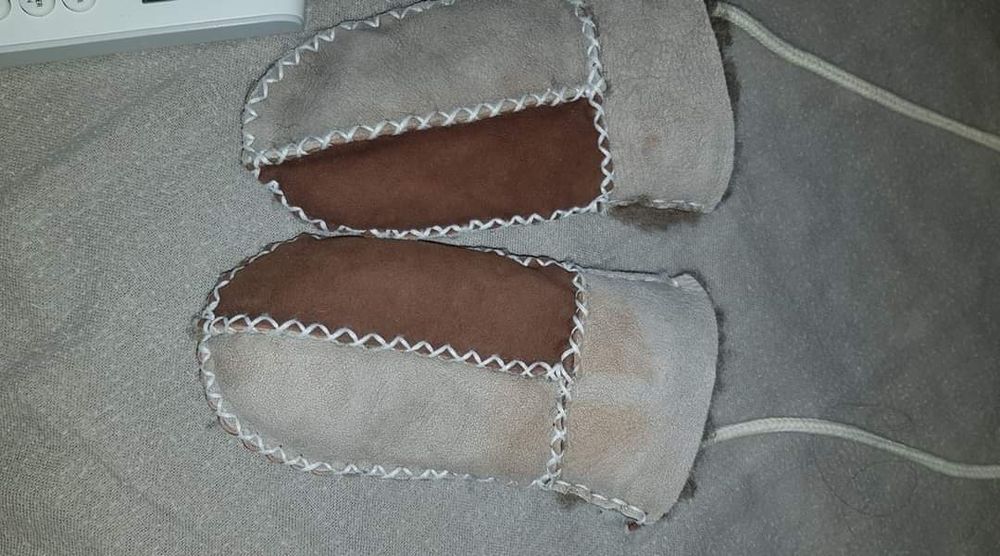 Manusi piele lana oaie