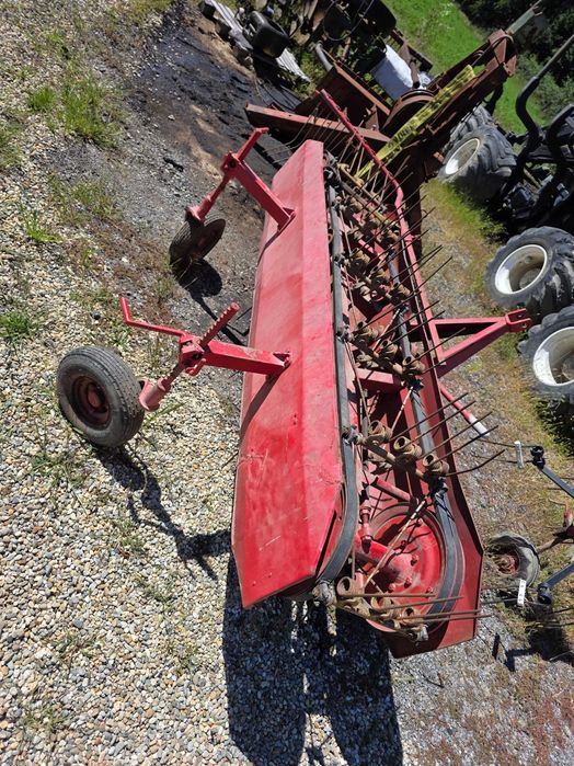 Grebla in tiranti dupa tractor model pe curele 2.2m cu cardan