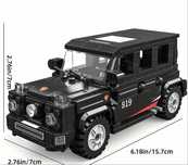 Masina neagra tip Lego