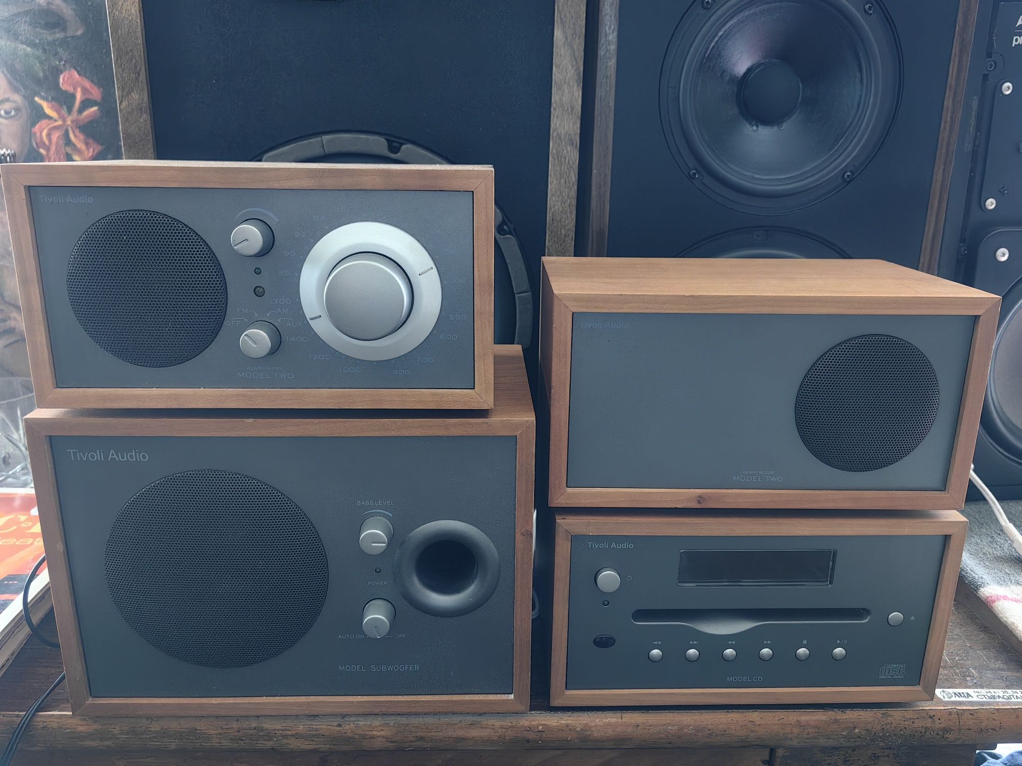 Дизайнерска аудио система Tivoli Audio/Henry Kloss /Model Two
