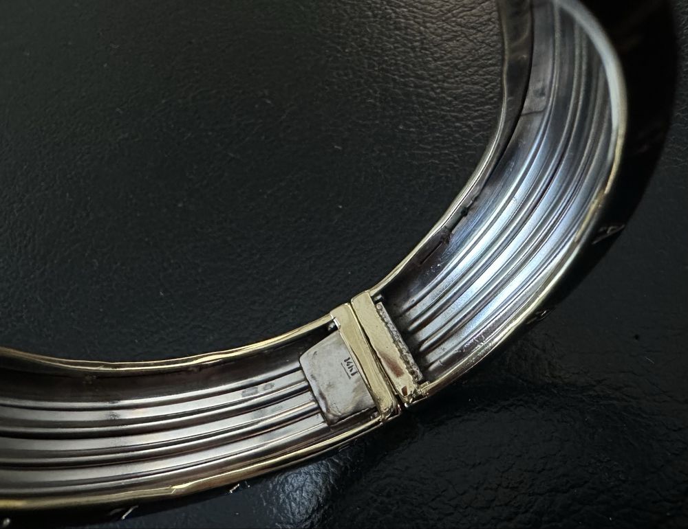 Дамска златна гривна BVLGARI 34.73гр. 14карата