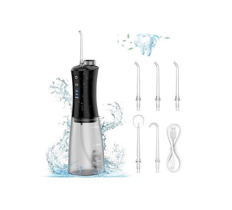 Зъбен душ иригатор за уста Pancellent Dental Spike 350мл./4 накрайника