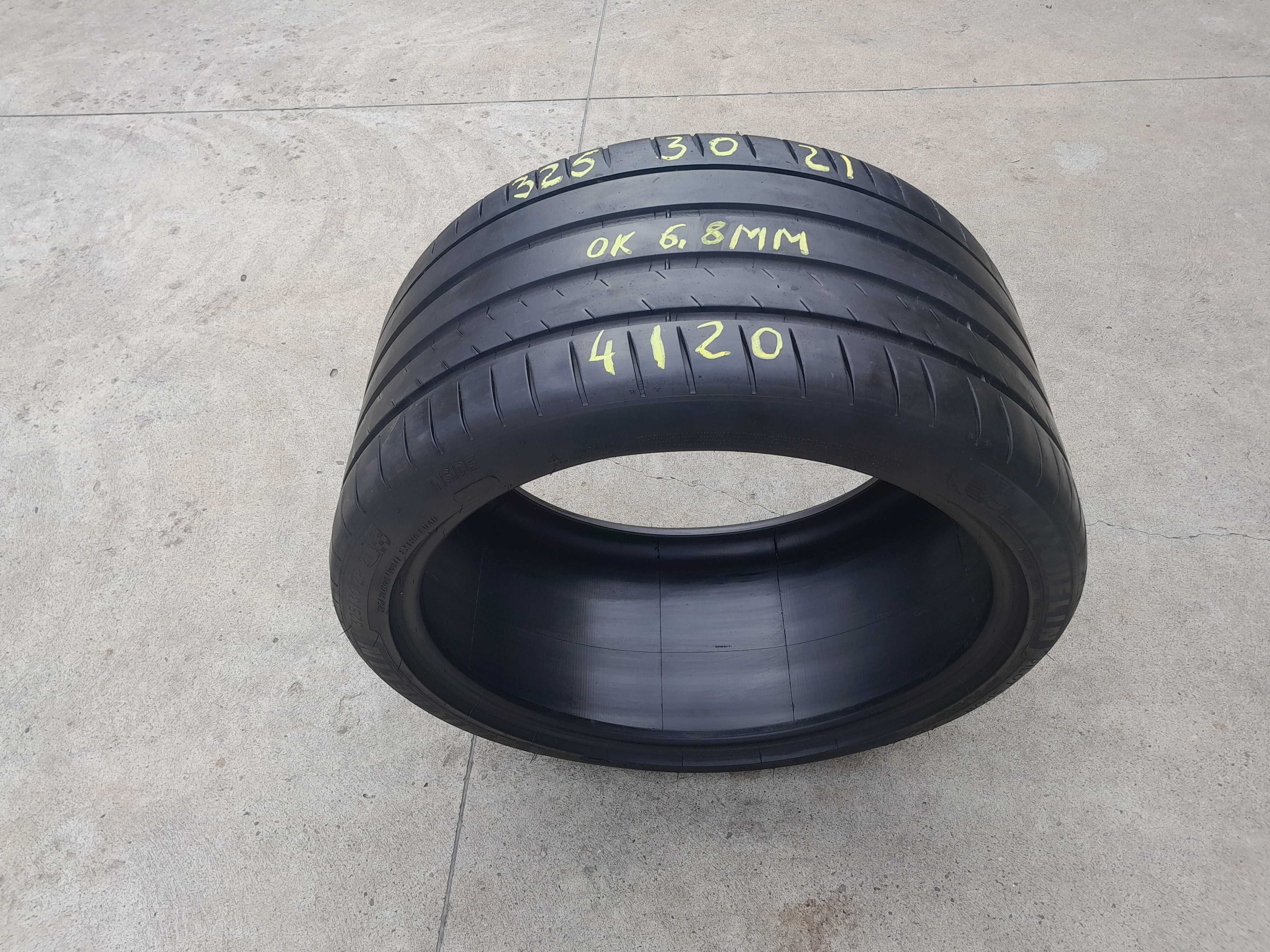 O anvelopa de vara 325 30 21 michelin pilot sport 4S 6,8 mm dot 4120