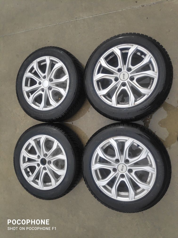 Джанти с Гуми 16 цола 5x112  Audi - Volkswagen