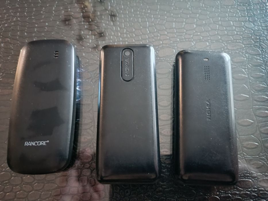 Три телефона два nokia и един rancore