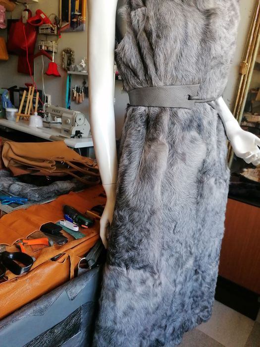 Елек естествен косъм