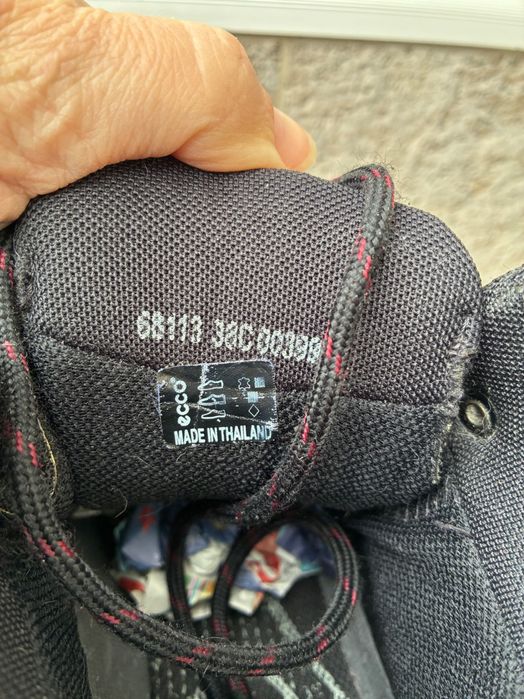 Обувки Ecco GoreTex Кожени 38 Туристически Свободен Стил