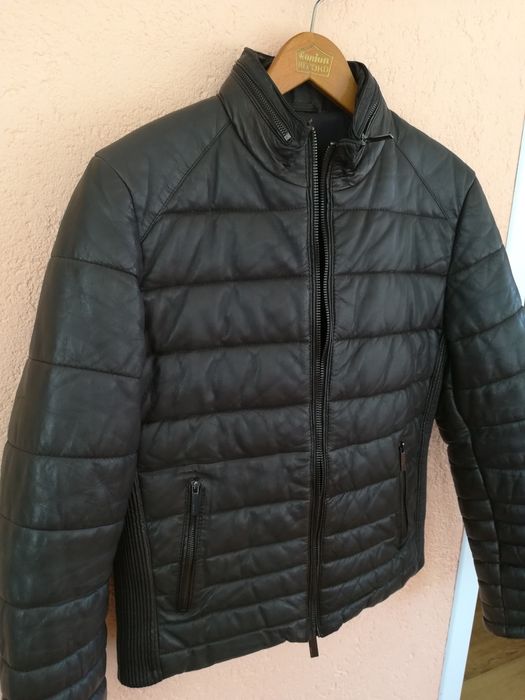 Geaca piele bărbați Zara Man M