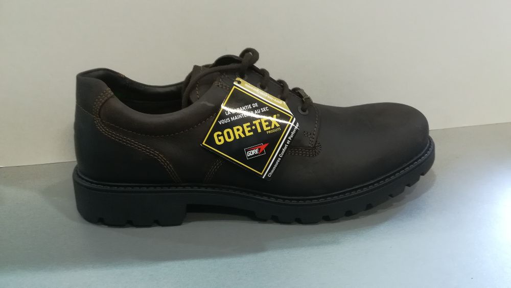 Camel Active Gore-Tex.N45 uk 10,5.Обувки с мембрана.Ест.кожа.Нови.О