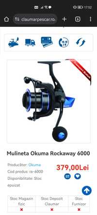 Mulineta okuma Rockaway 6000