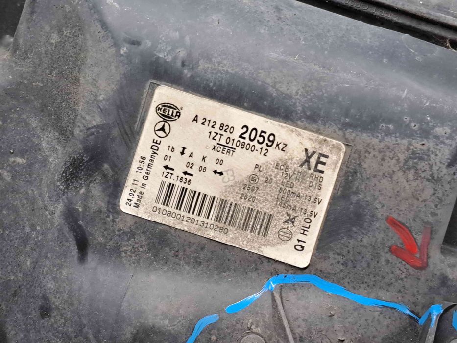 Far dreapta Mercedes Clasa E (W212) AMG [Fabr 2009-2016] A2128202059