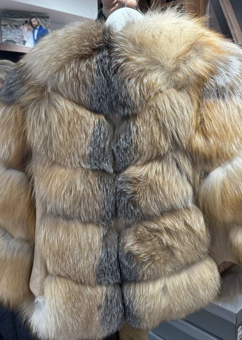 Blanita de vulpe noua cu eticheta