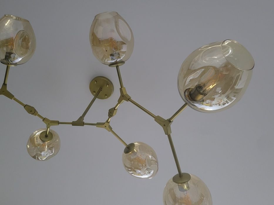 Lustra spider 8 becuri Edisson living