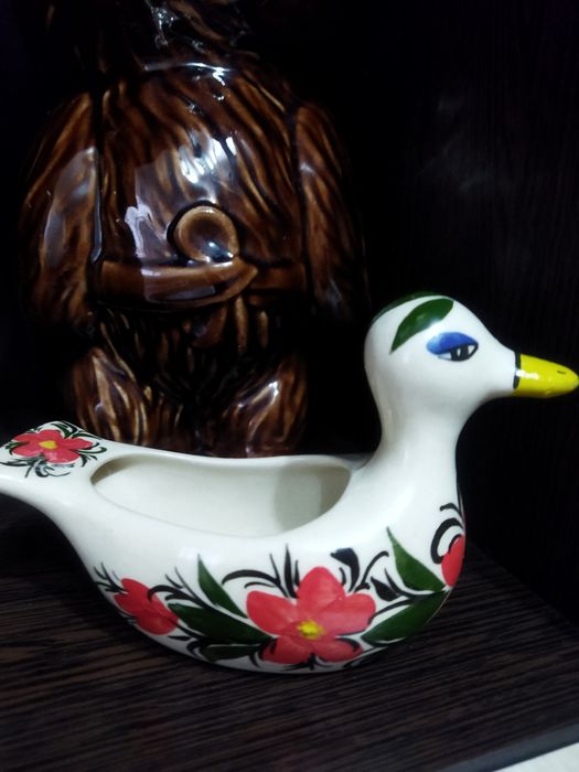 Уточка керамическая