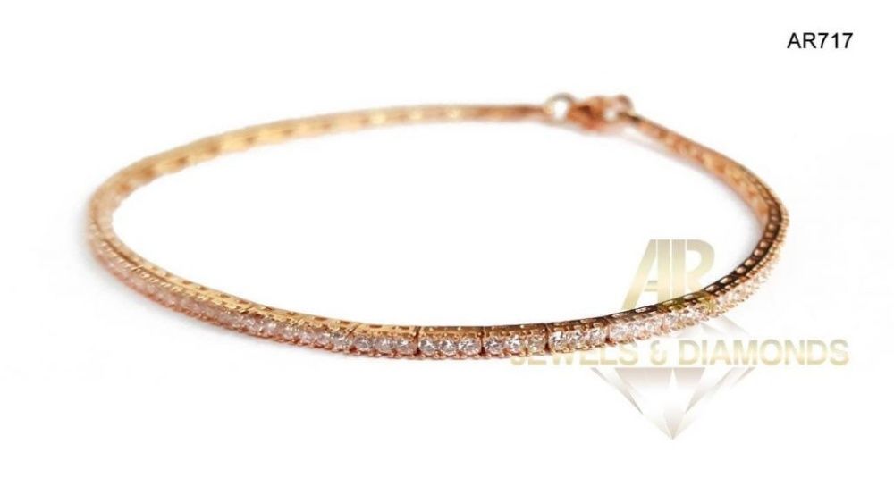 Bratara Tenis AUR 14 K, model nou ARJEWELS&DIAMONDS (AR717)