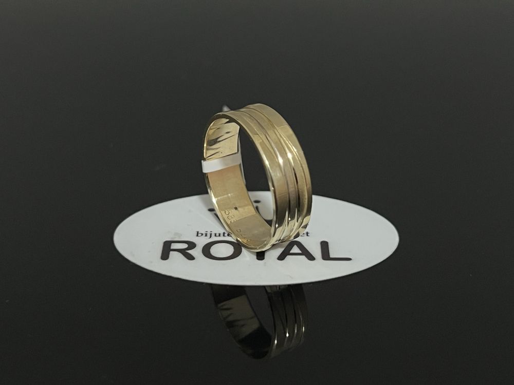 Bijuteria Royal CB : Inel stil Verigheta aur 14k 5,29gr