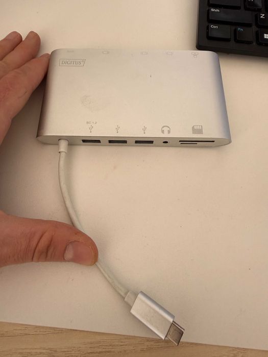 Statie andocare universala Digitus USB-C - docking station usb