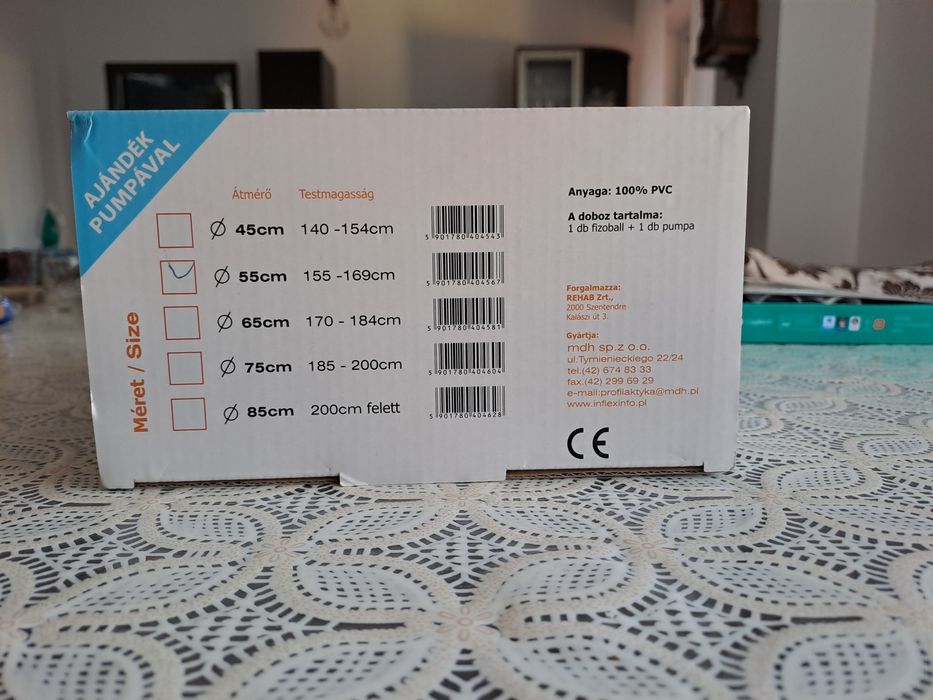 Minge medicinala noua+pompa